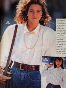 Burda 8/1988 v němčině se střihovou přílohou