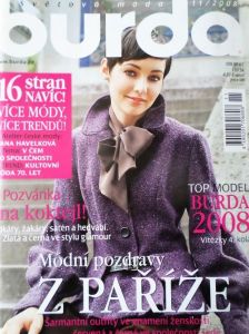 Burda 11/2008 - časopis se střihy v češtině