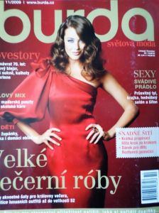 Burda 11/2009 -CZ- časopis se střihovou přílohou | Burda 11/2009 -CZ- 