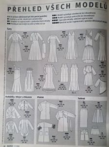 Burda 11/2009 -CZ- časopis se střihovou přílohou