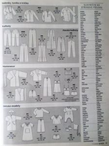 Burda 11/2009 -CZ- časopis se střihovou přílohou