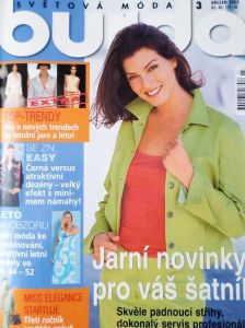 Burda 3/2002 -CZ- časopis se střihovou přílohou | Burda 3/2002 -CZ- zachovalá (Var. 2)
