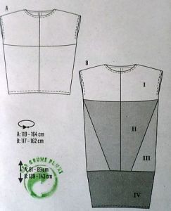 Střih Burda - Dámská tunika