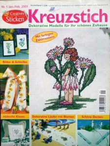 Křížková výšivka 1/2003 - časopis v němčině