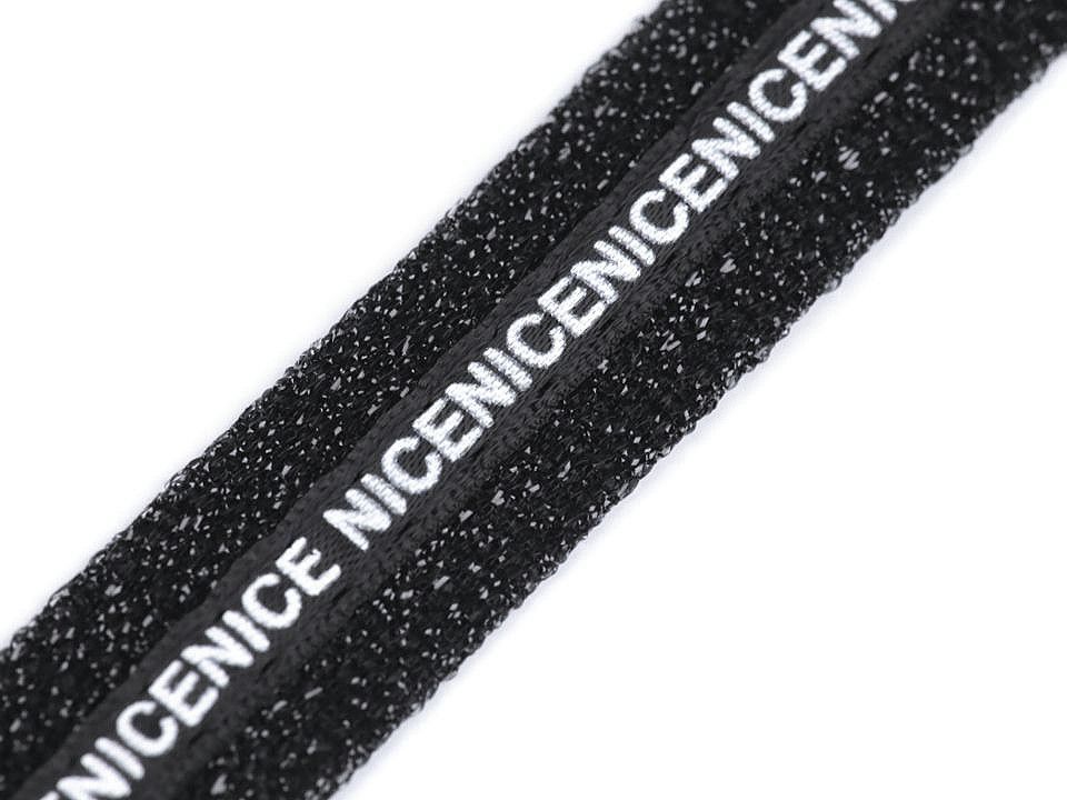 Lampas černo-bílý NICE 20 mm