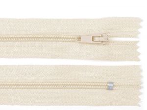 Zip spirálový 3 mm délka: 20 cm - různé barvy - Bílá - zip spirálový 20 cm