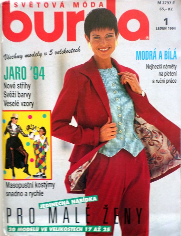 Burda 1/1994 v češtině