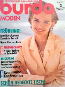 Burda 2/1992 v němčině