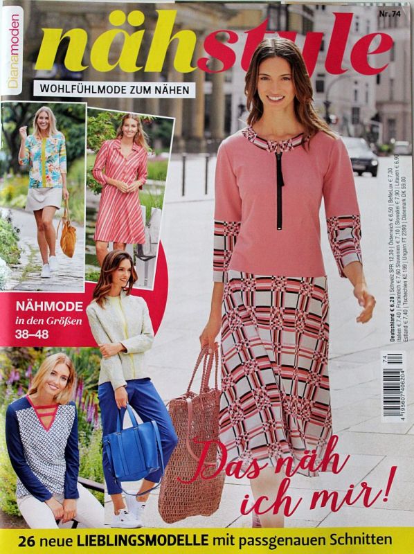 Diana Moden - Nahstyle Nr. 74 - časopis se střihy
