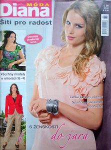 Diana - šití pro radost č. 36 - časopis v češtině