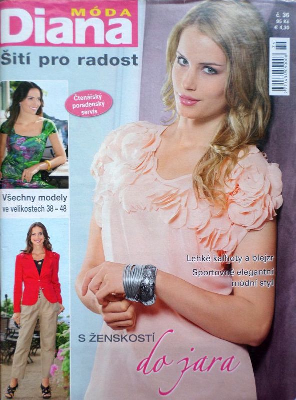 Diana - šití pro radost č. 36 - časopis v češtině