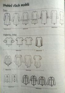 Diana - šití pro radost č.63 - přehled modelů