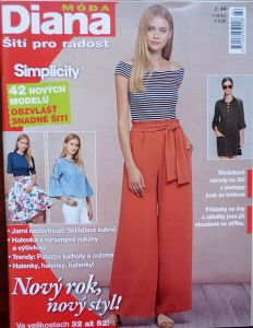Diana - šití pro radost č. 64 - v češtině