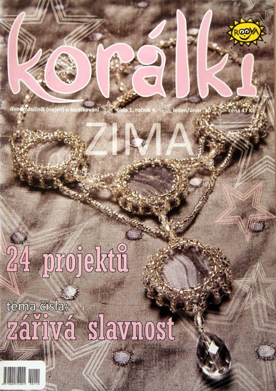 Korálki 1-2/2010 - časopis nejen o korálkování, dvouměsíčník