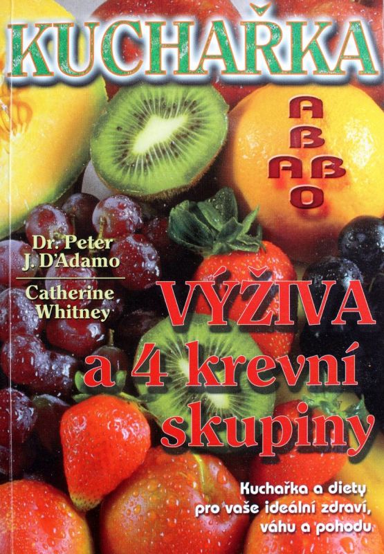 Kuchařka - Výživa a 4 krevní skupiny - Dr. Peter J. Adamo