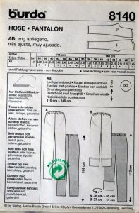 Dámské kalhoty pro těhulky vel. 36-50 STŘIH