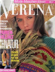 Verena 8/1990 - časopis o pletení v němčině