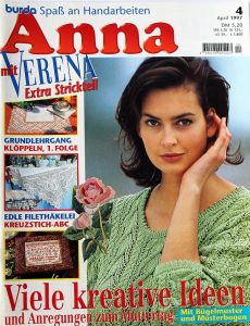 Anna 4/1997 - časopis ručních prací v němčině