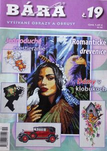 Bára č. 19 - vyšívané obrazy a ubrusy
