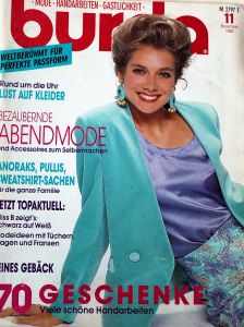 Burda 11/1990 - časopis se střihy v němčině