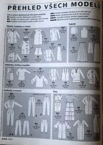 Burda 9/2011 - přehled modelů
