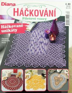 Háčkování - Filetové vzory č. 83 - Háčkované unikáty