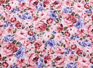 Bavlna kolekce Fragrant Roses s květy