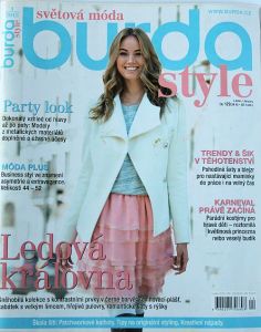 Burda 1/2015 v češtině s přílohou