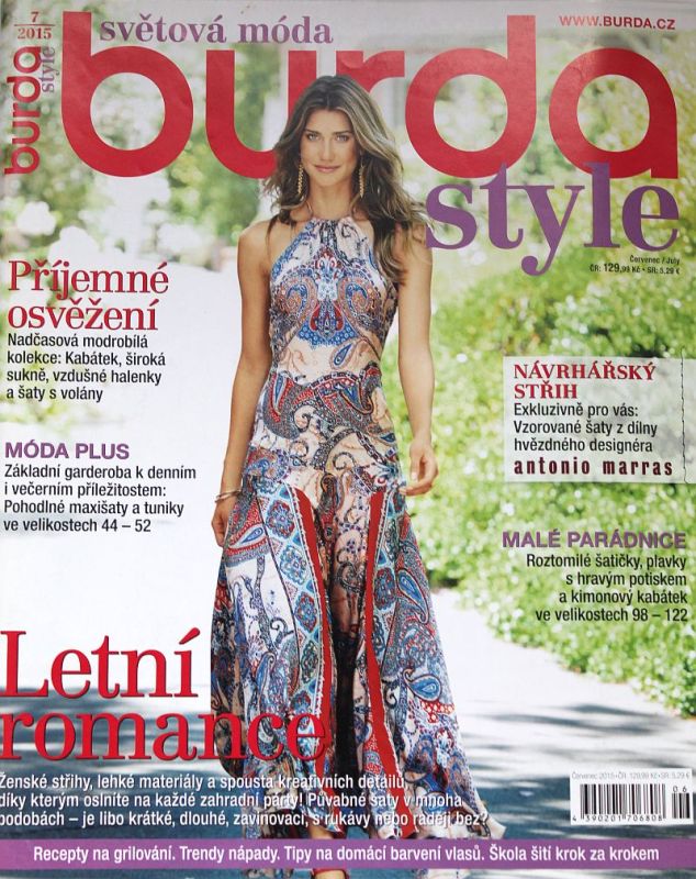 Burda 7/2015 v češtině
