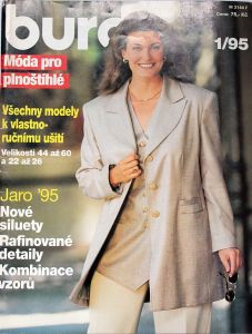 Burda pro plnoštíhlé 1/1995 - časopis se střihy v češtině