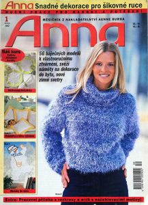 Anna 1/2002 - časopis ručních prací v češtině s přílohou
