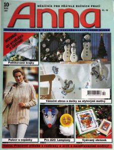 Anna 10/1997 - časopis pro ruční práce v češtině s přílohou