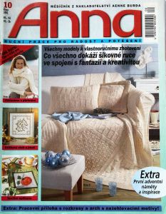 Anna 10/2001 - časopis s přílohou pro ruční práce v češtině