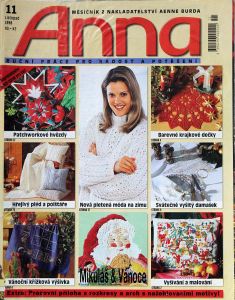 Anna 11/1998 - časopis ručníc hrací s přílohou v češtině
