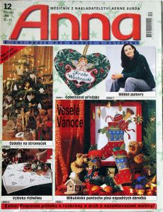 Anna 12/1998 - časopis pro ruční práce s přílohou v češtině