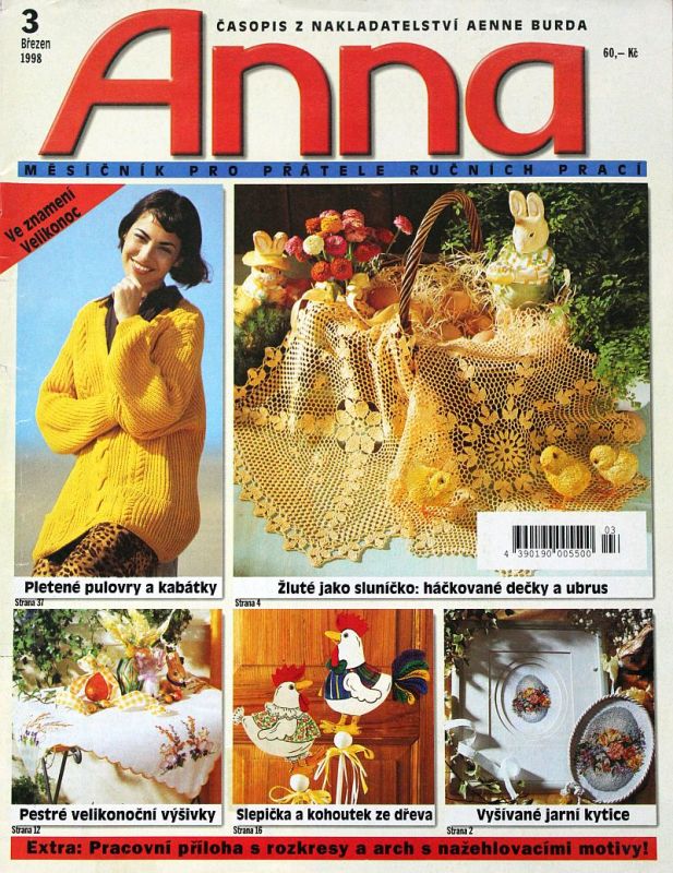 Anna 3/1998 - časopis s přílohou v češtině