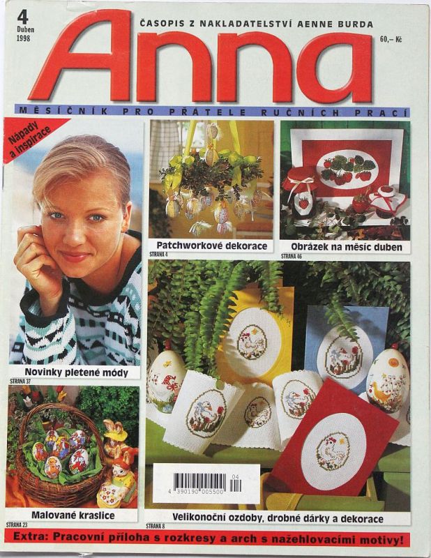 Anna 4/1998 - časopis s přílohou v češtině