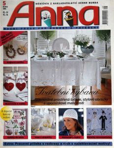 ANNA 5/2001 - časopis s přílohou pro ruční práce