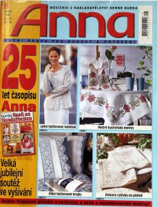ANNA 8/1999 - časopis s přílohou v češtině pro ruční práce