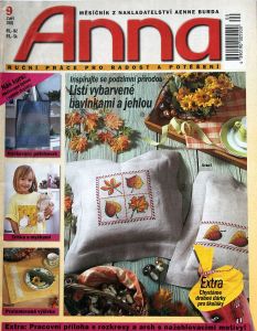 Anna 9/2001 - časopis ručních prací v češtině s přílohou TOP
