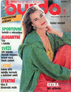 Burda 4/1991 - časopis se střihy v češtině