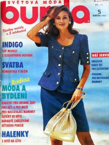 Burda 5/1994 - časopis se střihy v češtině