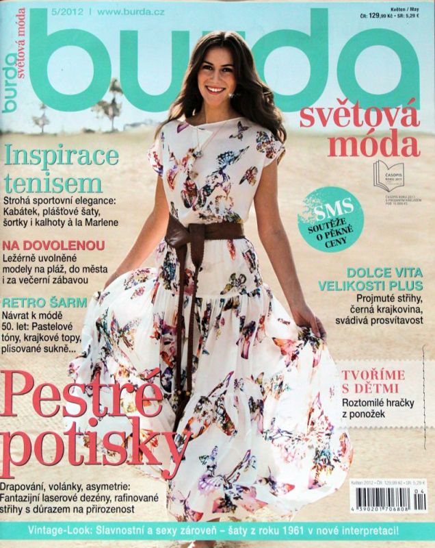 Burda 5/2012 - časopis se střihy pro moderní ženu