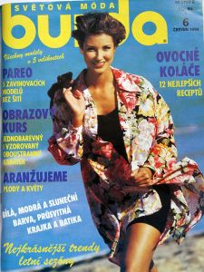 Burda 6/1994 - časopis s přílohou v češtině