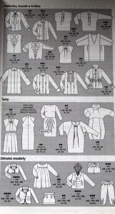 Burda 8/2009 -CZ- přehled střihových modelů
