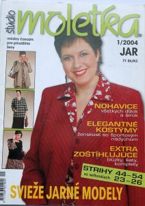 Moletka 1/2004 - časopis se střihy pro plnoštíhlé