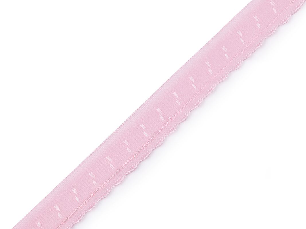 Pruženka lemovací ozdobná 10 mm - růžová