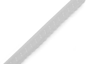 Pruženka lemovací ozdobná 10 mm - šedá světlá