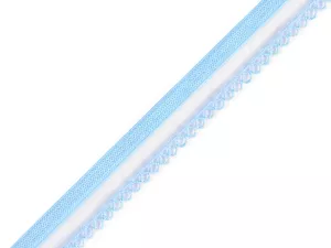 Pruženka ozdobná 14 mm - sv. modrá