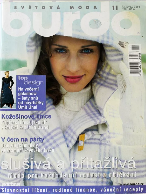 Burda 11/2004 - časopis se střihy v češtině